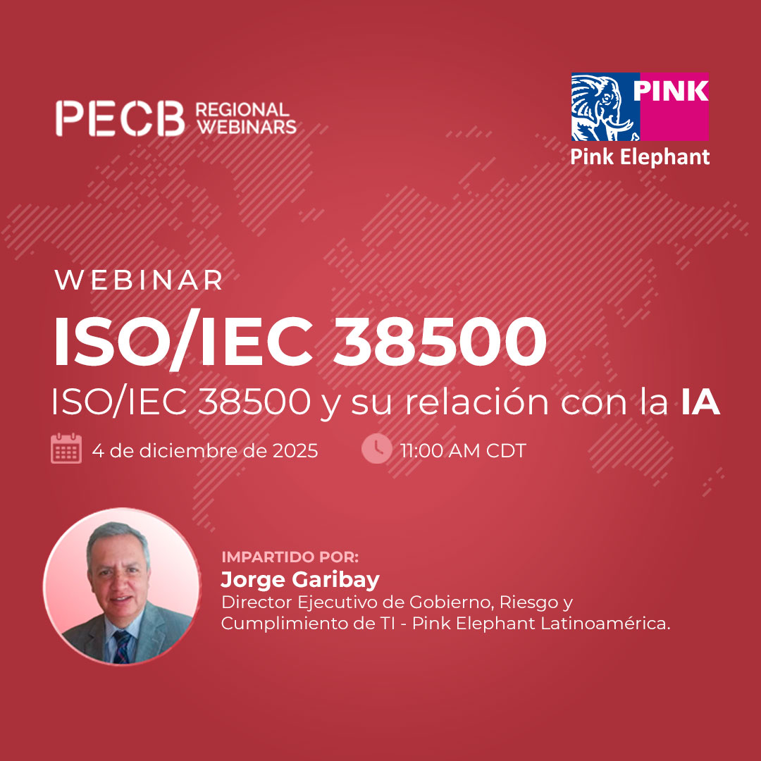 Evento en línea: ISO/IEC 38500 y su relación con la IA