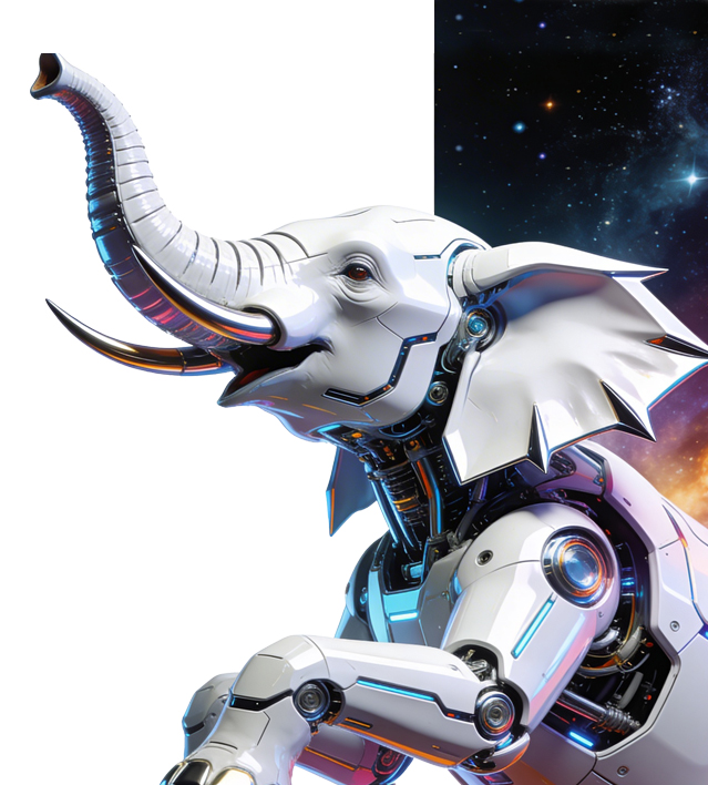 Elefante Robot Inteligencia Artificial
